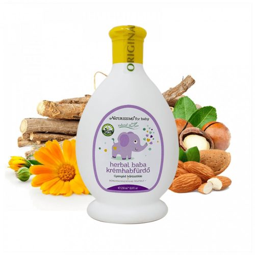 Natural Skin Care Herbal baba krémhabfürdő - 250 ml