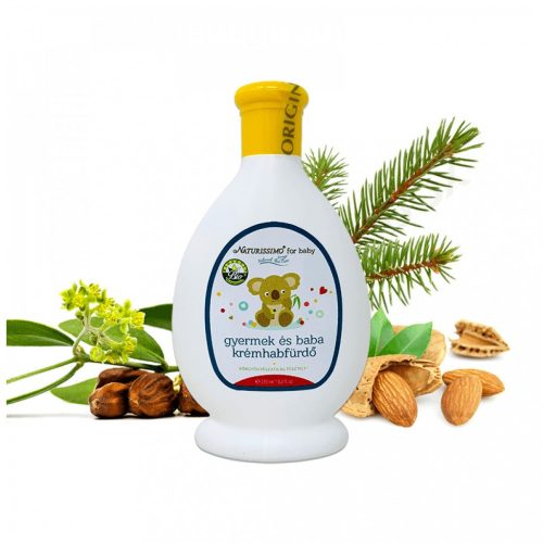 Natural Skin Care Gyermek és baba krémhabfürdő - 250 ml