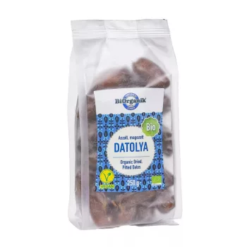   BiOrganik bio aszalt datolya, magozott - 250 g (gluténmentes)