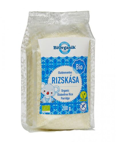 BiOrganik Bio gluténmentes rizskása - 200 g