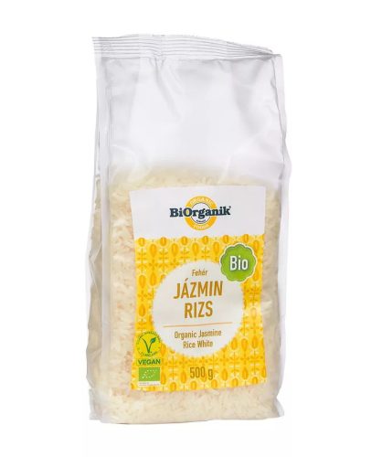 Biorganik Bio jázmin rizs - fehér, 500 g