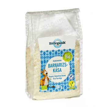BiOrganik Bio gluténmentes barnarizs-kása - 200 g