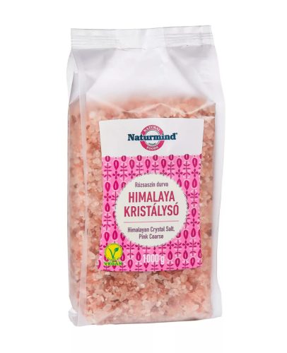 Naturmind Himalaya só - durva, rózsaszín - 1000 g