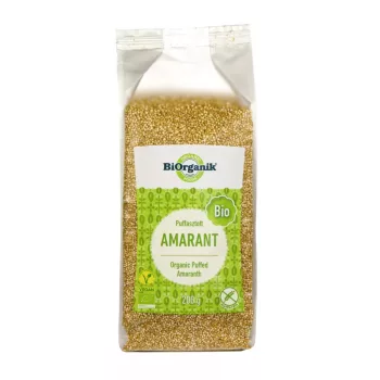 BiOrganik bio puffasztott amaránt - 200 g (gluténmentes)
