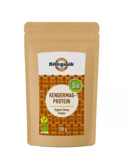 BiOrganik bio kendermagprotein, kenderfehérje - 250 g (gluténmentes)