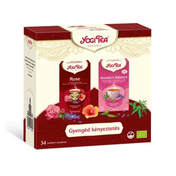   Yogi Tea Ajándékcsomag - Gyengéd kényeztetés - bio tea szett (34 filter)