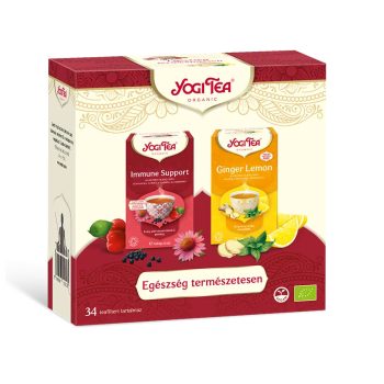   Yogi Tea Ajándékcsomag - Egészség természetesen - bio tea szett (34 filter)