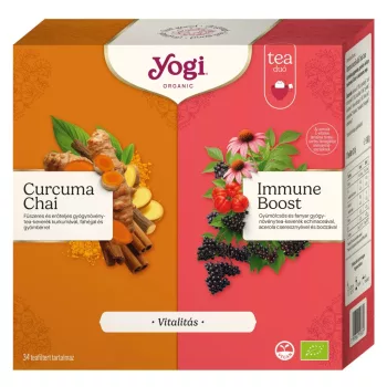   Yogi Tea Ajándékcsomag - Vitalitás bio teaválogatás (34 filter)