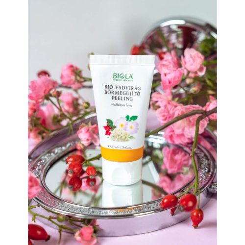 Biola Bio vadvirág bőrmegújító peeling - 50 ml