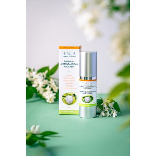 Biola Bio birs-jázminpakócás arckrém - 30 ml