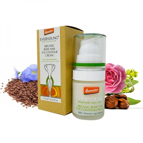 Everyoung Biodynamic Bio Rózsa-Yam szemkörnyékápoló - 15 ml