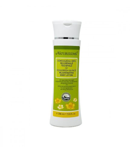 Naturissimo Görögszéna-birs rejuvenáló testápoló - 200 ml
