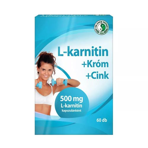 Dr. Chen Patika L-Karnitin + Króm + Cink - 60 db