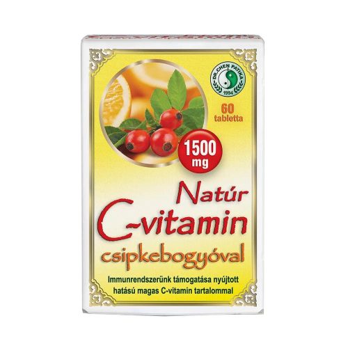 Dr. Chen Patika Natúr C-vitamin 1500 mg + csipkebogyó tabletta - 60 db