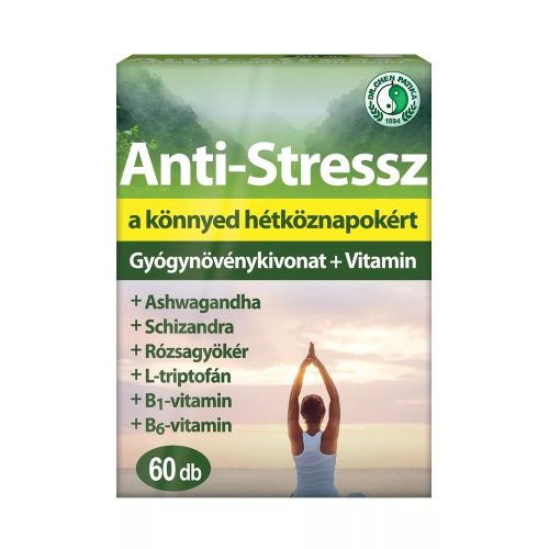 Dr. Chen Patika Anti-Stressz gyógynövénykivonat + vitamin kapszula - 60 db