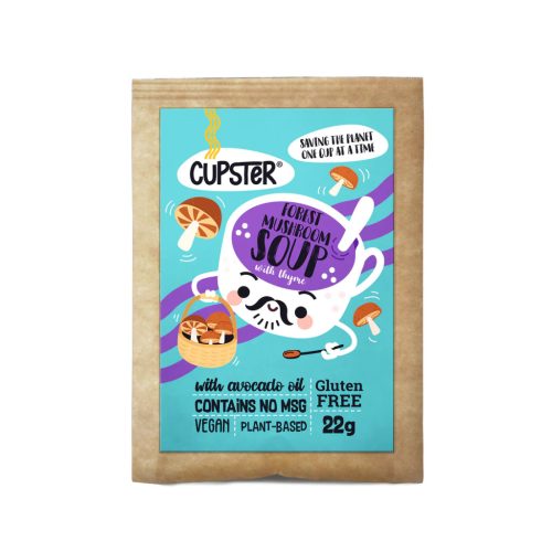 Cupster Instant Erdei gombaleves - 22 g