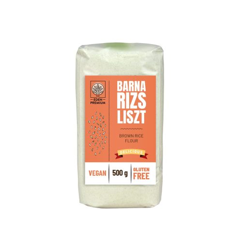 Éden Prémium Barna Rizsliszt - 500 g (gluténmentes)