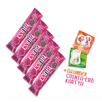 Csinta Málna aszalt gyümölcsszelet - 5 db