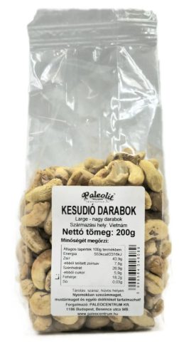 Paleolit Kesudió darabok - 200 g