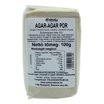 Paleolit Agar-agar por (vegán zselatin) - 100 g