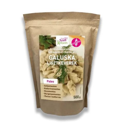 Szafi Reform csökkentett szénhidrát-tartalmú galuska lisztkeverék (gluténmentes) - 500 g