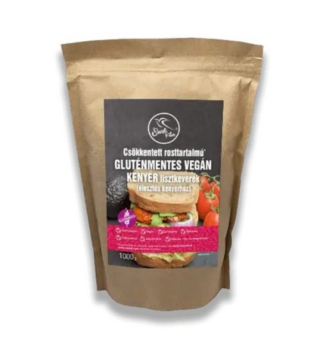 Szafi Free csökkentett rosttartalmú gluténmentes vegán kenyér lisztkeverék (élesztős kenyérhez) - 1000 g