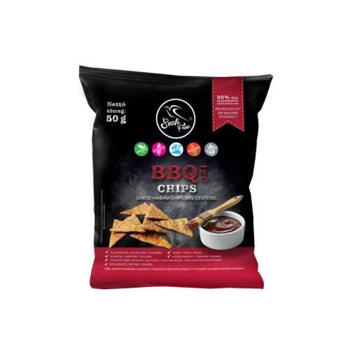 Szafi Free BBQ ízű chips (gluténmentes) - 50 g
