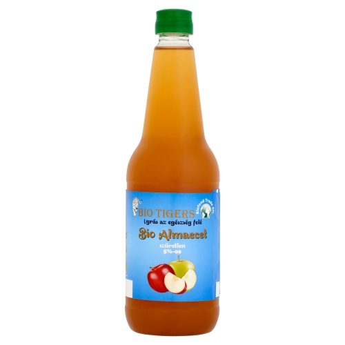 Bio Tigers Bio almaecet, szűretlen, 5% - 750 ml