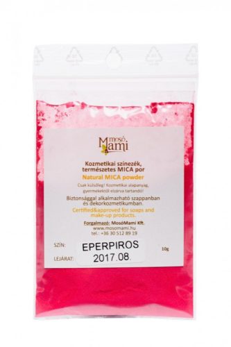 MICA ásványi színezék - eperpiros - 10 g