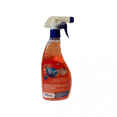 SensEco Narancsolajos fürdőszobai és konyhai tisztítószer - 500 ml