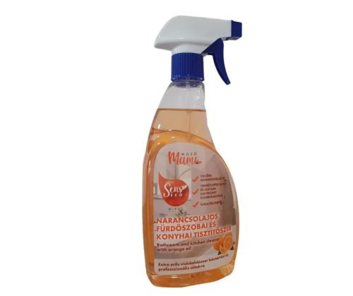 SensEco Narancsolajos fürdőszobai és konyhai tisztítószer - 500 ml