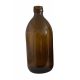 Háztartási üveg - 500 ml, barna, 28 mm-es menettel