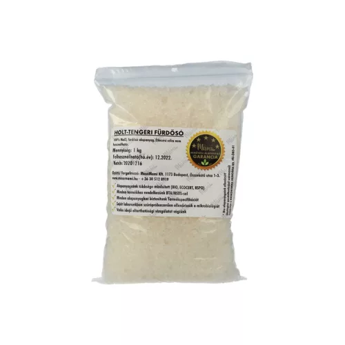Mosómami holt-tengeri fürdősó - természetes ásványi só, 1 kg