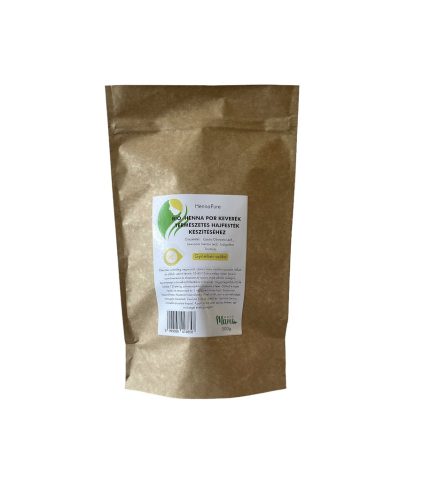 HennaPure növényi hajfestő por, Bio, Gyömbérszőke - 500g