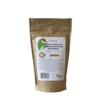 HennaPure 100% henna hajfestő por, bio - 100g