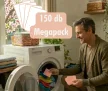 SensEco Deluxe mosólapka Megapack - Peachy Blossom, 150 lap (75 mosás)