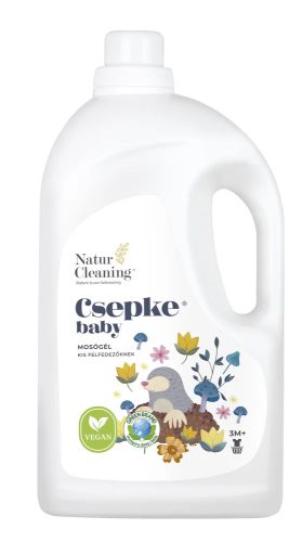 Csepke Baby mosógél Kis Felfedezőknek 3m+, 4 liter (133 mosás)