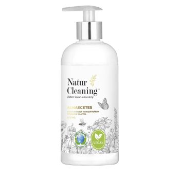  Naturcleaning Mosogatószer koncentrátum - Almaecetes, zöldalma illattal - 500 ml, pumpás