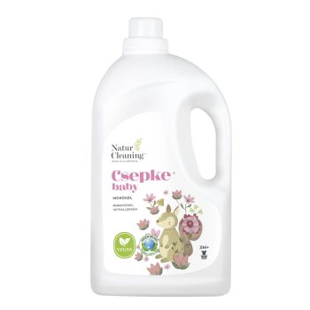   Csepke Baby mosógél 3m+ babapúder illattal - 4 liter (80 mosás)