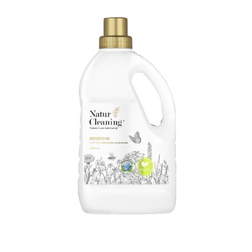 Naturcleaning Sensitive illat és allergénmentes mosógél - 1,5 liter (20 mosás)