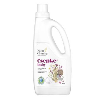   Csepke Baby hipoallergén öblítő koncentrátum - Babapúder 3m+, 1 liter (50 mosás)
