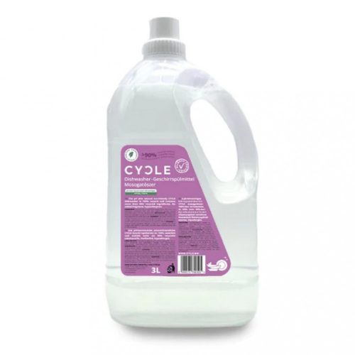 CYCLE Hipoallergén mosogatószer - 3 liter (utántöltő), illatmentes