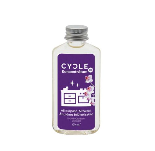 CYCLE általános felülettisztító 10X koncentrátum - orchidea illattal (limitált kiadás) 50 ml