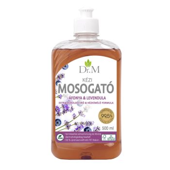   Dr. M Kézi mosogatószer mosódióval - áfonya és levendula - 500 ml