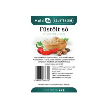   Multi 4U Countryside Füstölt só fűszerkeverék - 20 g (kifutó)