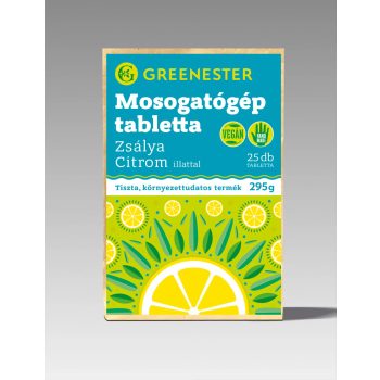   Greenester Öko mosogatógép tabletta - zsálya-citrom, 25 db