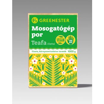 Greenester Öko mosogatógép por - teafa illattal, 1 kg