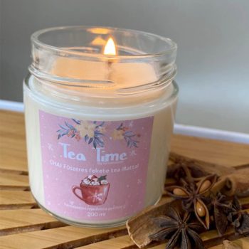  Greenester repceviasz gyertya - "Tea Time" illat (200 ml)