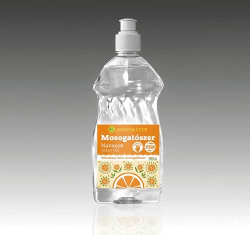 Greenester Folyékony mosogatószer - narancs illattal, 500 ml