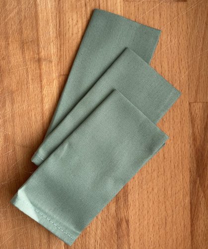 Owaster textil zsebkendő szett - menta (3 db/szett)